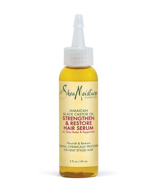 Sheamoisture Hair Serum Oil for Damaged Hair Jamaican Black Castor Oil Hair Oil with Shea Butter 2 oz