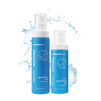 Honeydew Labs Hypochlorous Acid Spray - HOCl Face &amp; Body Mist for Acne, Eczema &amp; Irritation - Multi-Purpose Skin Repair - Eyelid Cleanser, Post-WorkoutProcedure, Scalp &amp; Sensitive Skin 2 oz6.8 oz