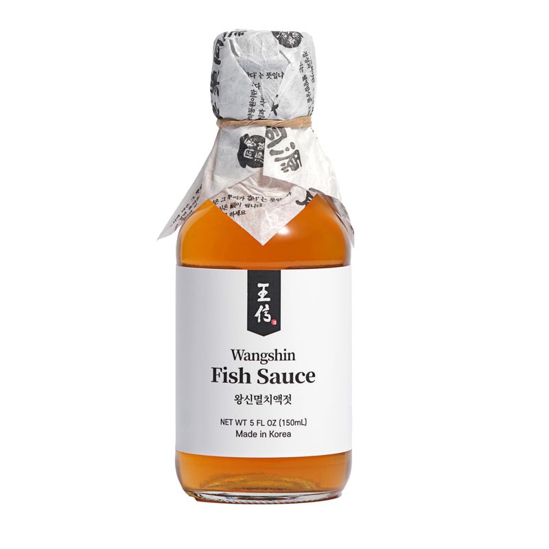 Wangshin Fish Sauce 5 fl ozAged 2 years - Anchovy and Salt Fermented in a Korean Traditional Clay Pot