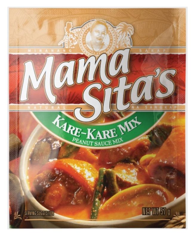 Mama Sita&#39;s Kare-Kare Peanut Sauce Mix 2.0oz, 57g 4 Pack