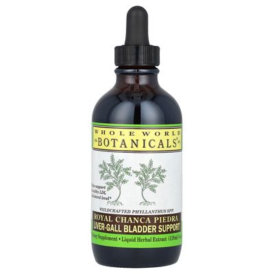 Whole World Botanicals Royal Chanca Piedra Liver-Gall Bladder Support 4 oz Liquid Extract, for Liver and Gall Bladder Support