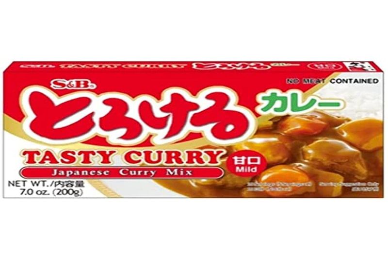 S&amp;B Tasty Curry Sauce Mix, Mild, 7.0 oz
