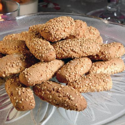 Flora Foods Pastries Sesame Seeds Cookies Sicilian Style