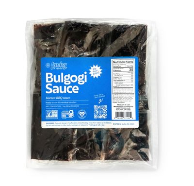 Lucky Foods Seoul Korean BBQ Sauce, 3oz Bulgogi sauce 10 unit-bundle pack Total 30 oz