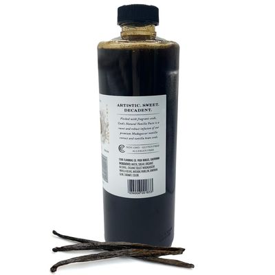 Cook's, Natural Vanilla Bean Paste, Gourmet Grade A Madagascar Premium Vanilla Made with Fresh Vanilla Beans for Baking and Cooking, 16 oz