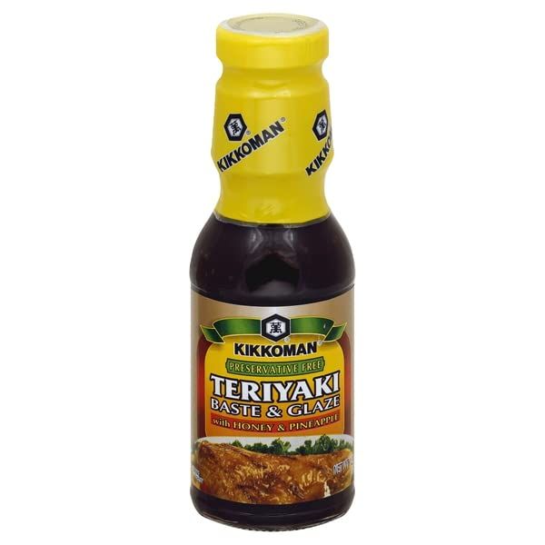 Kikkoman, Baste &amp; Glaze, Teriyaki, with Honey &amp; Pineapple, 12.1 Ounce