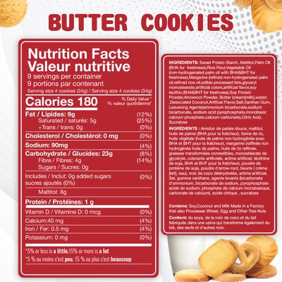 Gluten Free Sugar Free Butter Cookies 36 Count Traditional Danish Cookies, Premium Assorted Shortbread cookies for Diabetics 1 Pk, 11 Ounce