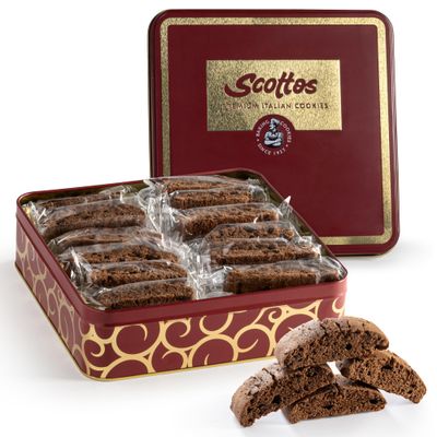 Scotto&#39;s Cookies Bakery Fresh Favorites - Pack of 24 Biscotti Italian Cookies - Biscotti Individually Wrapped Coffee Biscotti Kosher Cookies - Birthday Treats, Thank You, Care Package, holiday chri...