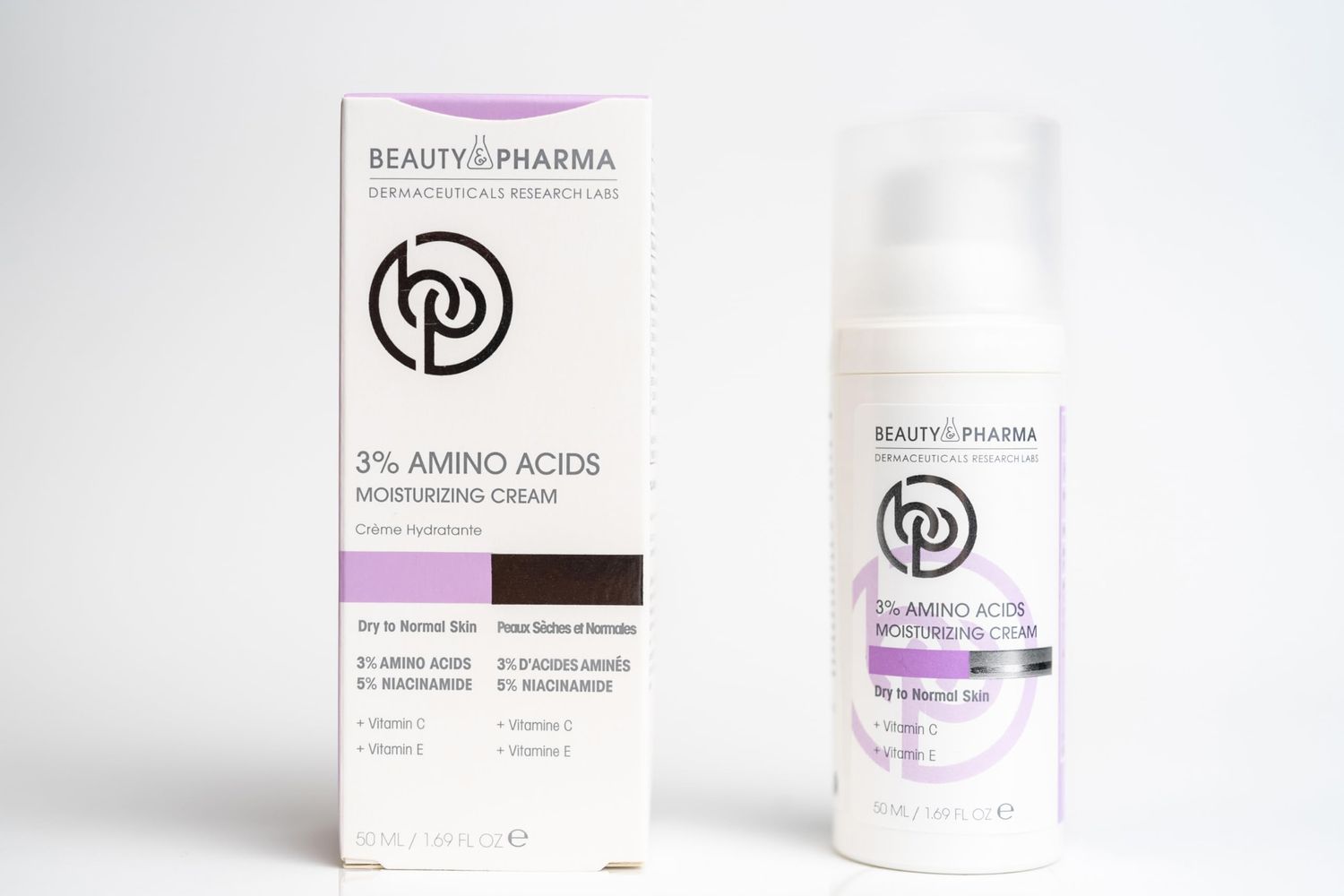 Beauty &amp; Pharma Radiant Revival 3 Amino Acid Moisturizing Cream with 5 Niacinamide - Unveil Glowing Skin with Nourishing Hydration! Men &amp; Women