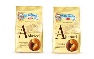 Mulino Bianco Abbracci Cookies 12.3 oz each 2 Items Per Order