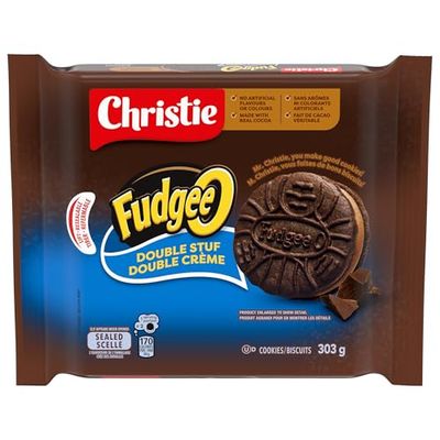 Christie Double Stuf Chocolate Cookies, 303g10.68oz, Imported from Canada