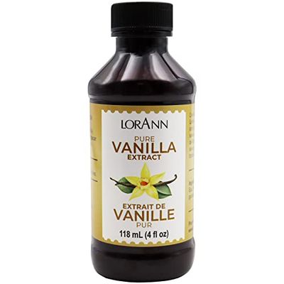 LorAnn Pure Vanilla Extract 4 ounce bottle
