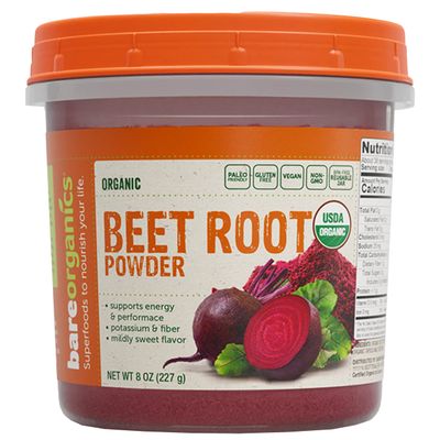 BareOrganics Beet Root, Superfood Powder, Dietary Supplement, 8 Oz