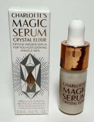 Charlotte Tilbury Charlotte&#39;s Magic Serum Crystal Elixir, Crystal Infused Face Serum, Mini, 0.12 fl. oz.