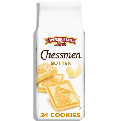 Pepperidge Farm Chessmen Butter Cookies, 7.25 oz. Bag Packaging may vary