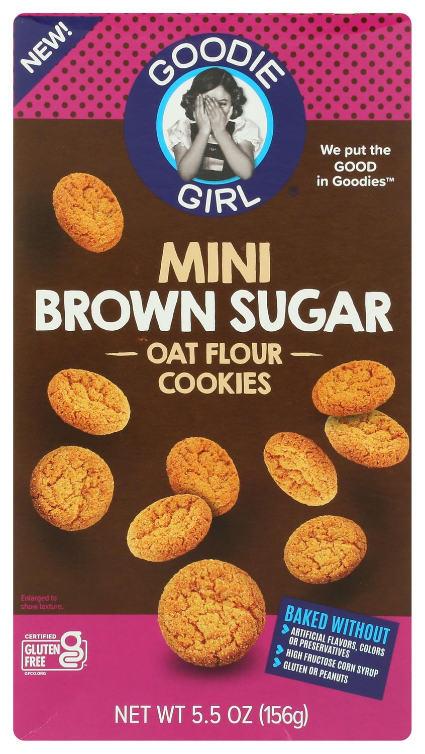 GOODIE GIRL Brown Sugar Cookies, 5.5 OZ