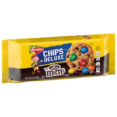 Keebler Chips Deluxe Cookies Rainbow with M&amp;Ms 9.75 Oz