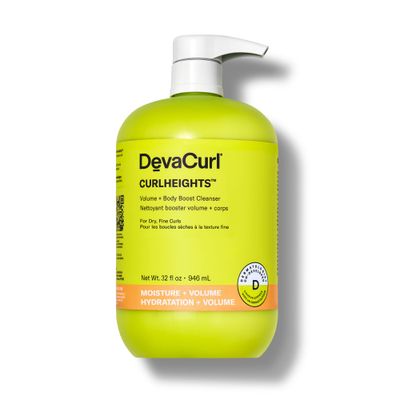 DevaCurl CurlHeights Volume Body Boost Cleanser, 32 oz