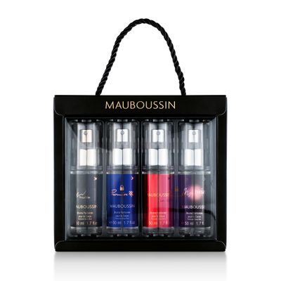 Mauboussin - Body Mist Set Premium : Elixir Pour Elle Mist 50ml 1.7 Fl Oz, Promise Me Mist 50ml 1.7 Fl Oz, In Red 50ml 1.7 Fl Oz &amp; My Twist Mist 50ml 1.7 Fl Oz