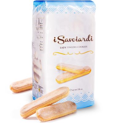 Lady Fingers for Tiramisu - 14 oz - Authentic Savoiardi Italian Ladyfingers - Ideal for Classic Tiramisu, Creative Desserts, or As a Light, Elegant Snack - 1 Pack Ladyfingers