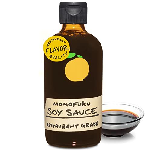 Momofuku Soy Sauce by David Chang, 8 Ounces, Made from Organic Ingredients, Chef Made for Cooking &amp; Umami, Steeped with Kombu