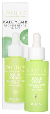 Pacifica Kale Yeah! Redness Rehab Serum - Niacinamide &amp; Super Greens Face Serum to Calm Redness, Minimize Pores &amp; Oil, Soothing Anti-Redness for OilyCombination Skin Vegan Dermatologist Tested