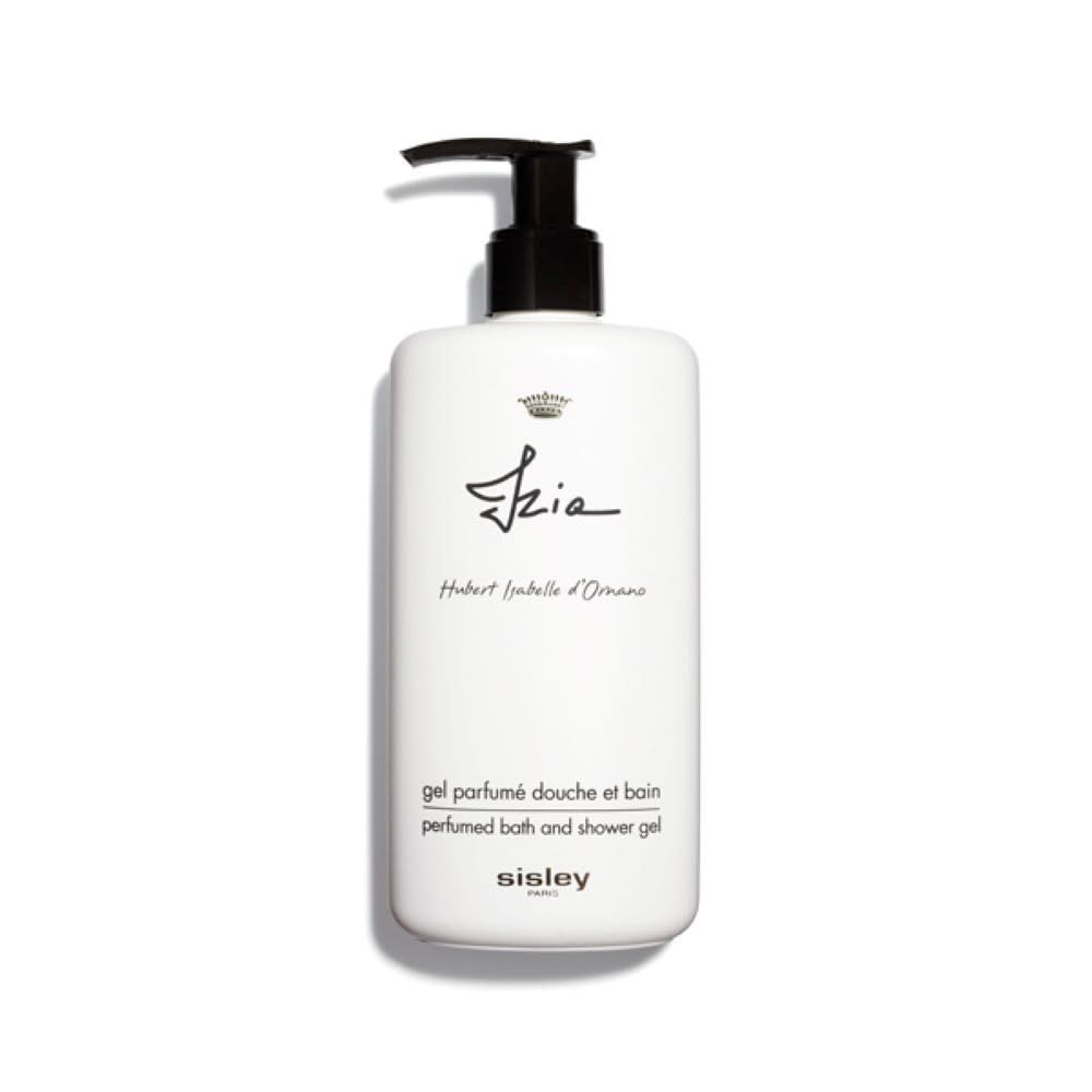 Sisley Paris Izia Perfumed Bath and Shower Gel - 50 mL - Gently Cleanses for Soft, Delicately Scented Skin