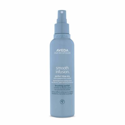 Aveda Smooth Infusion Perfect Blow Dry Blowout Spray for Sleek, Straight Hair 72 Hours of Anti-Frizz Protection Silicone Free 95 Naturally Derived, 6.7 Fl Oz