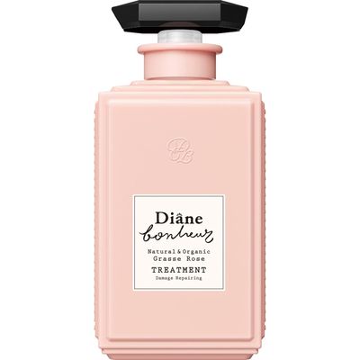 Moist Diane Bonheur Grasse Rose Hair Treatment, Natural &amp; Organic, from Japan 400mL13.4 Fl Oz