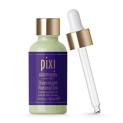 Pixi Beauty Overnight Retinol Oil Smoothing Night Oil Peptides Help Firm &amp; Revitalize Skin Improves Appearance of Fine Lines 1.01 Fl Oz