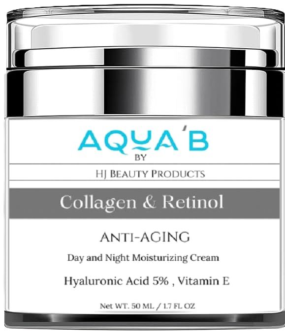 Aqua&#39;B Collagen and Retinol, Hydrating Face Cream