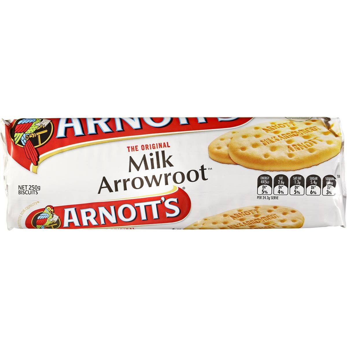 Arnott&#39;s Milk Arrowroot Biscuit 250g