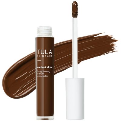 TULA Skin Care Radiant Skin Brightening Serum Concealer - Conceals Dark Circles &amp; Discoloration, Longwearing &amp; Crease-Resistant, Brightens the Appearance of Skin Over Time, Shade 190, 0.18 fl oz.