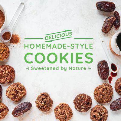 Maxine's Heavenly Cinnamon Oatmeal Raisin Cookies Gluten Free, Made with Oats, Sweetened with Coconut Sugar &amp; Dates Tasty Low Sugar Vegan Dessert 7.2 Ounces Each 1 pack