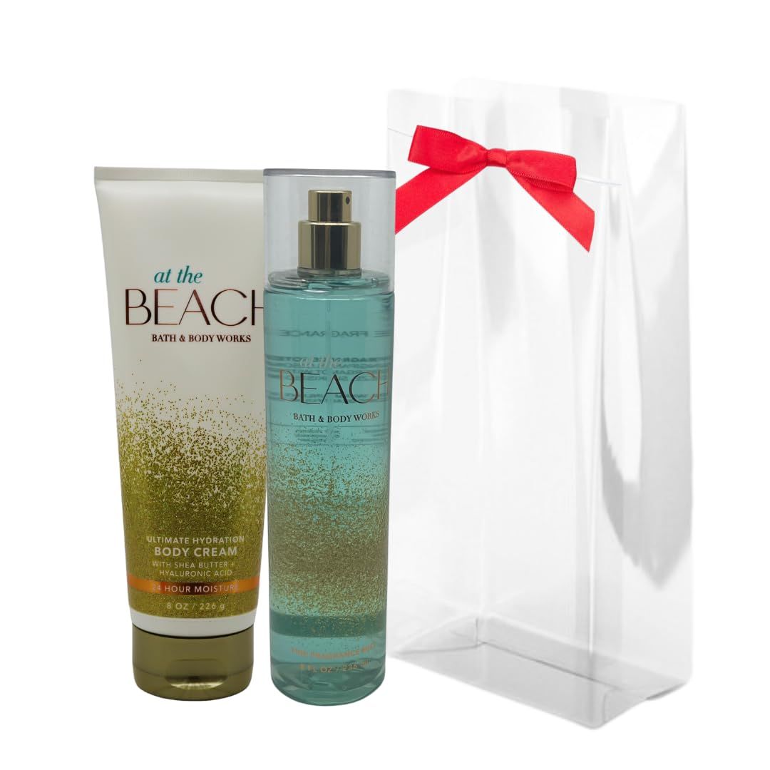 Bath &amp; Body Works At the Beach - Gift Pack for Holiday - Mist 8oz and Body Cream 8oz