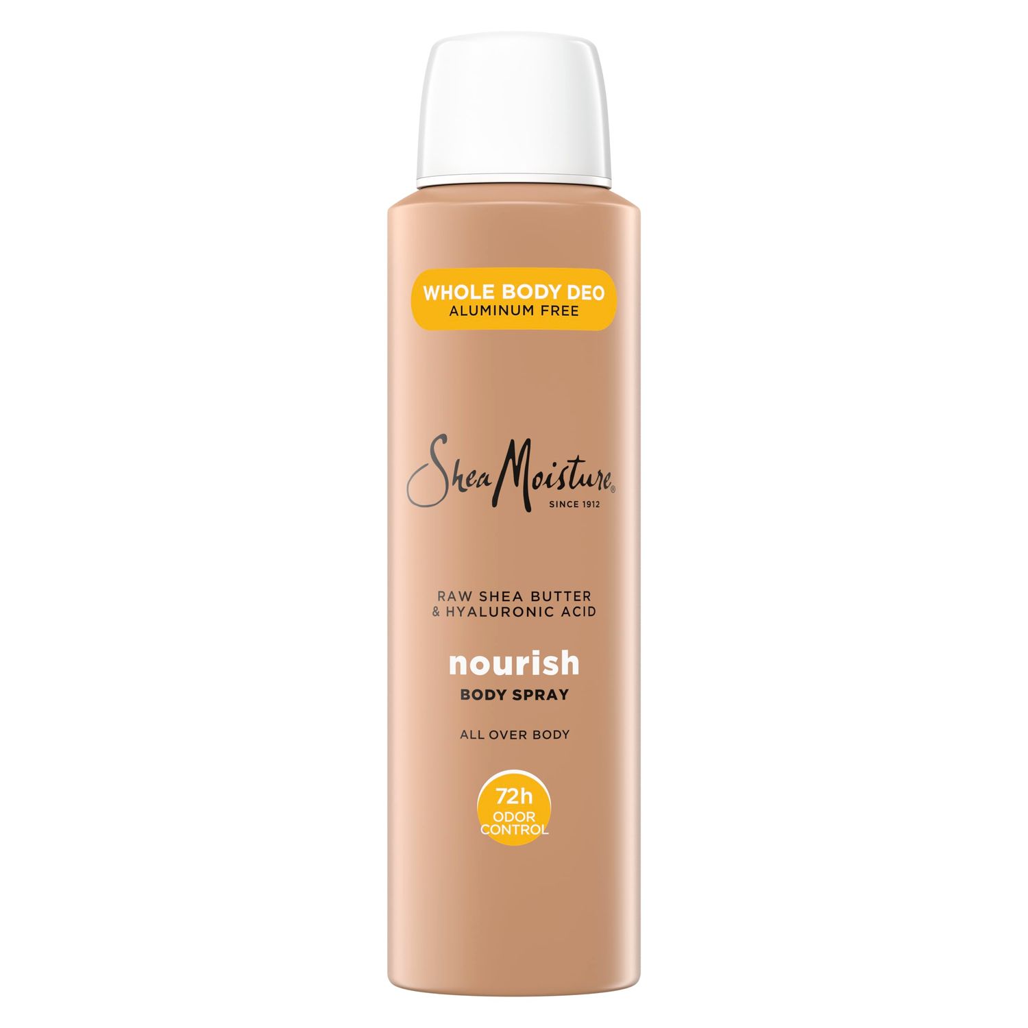 SheaMoisture All Over Body Deodorant Spray for Women Raw Shea Butter &amp; Hyaluronic Acid Aluminum Free 4oz