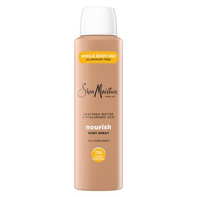 SheaMoisture All Over Body Deodorant Spray for Women Raw Shea Butter &amp; Hyaluronic Acid Aluminum Free 4oz