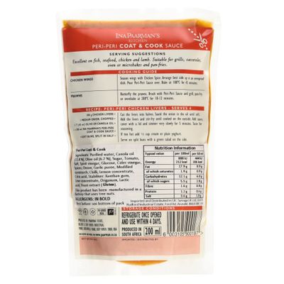 Ina Paarman's Peri-Peri Coat &amp; Cook Sauce 200ml