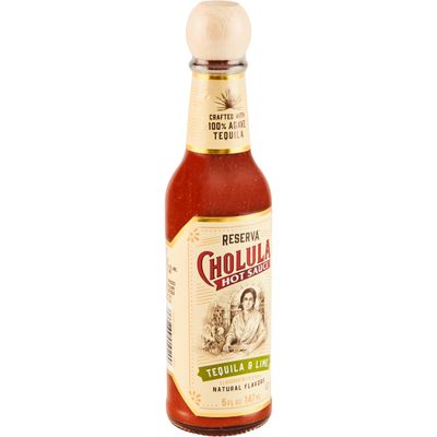 Cholula Tequila &amp; Lime Reserva Hot Sauce Crafted with 100 Agave Tequila, 5 fl oz