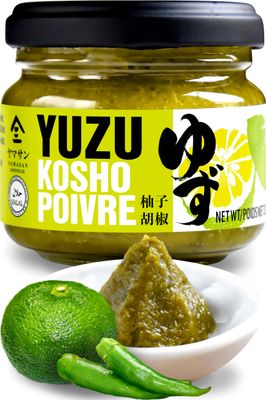 chaganju Yuzu Kosho Pepper Paste, Spices and Seasonings, Japanese Seasoning, 3.17Oz90g?YAMASAN?