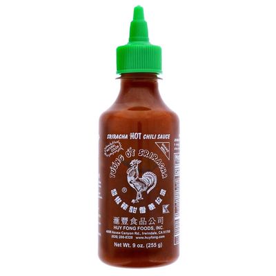 Huy Fong Sriracha Hot Chili Sauce, 9 Ounce, Pack of 1, 255g