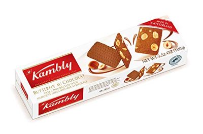 Kambly Butterfly Au Chocolat, Butter, 3.5 Oz