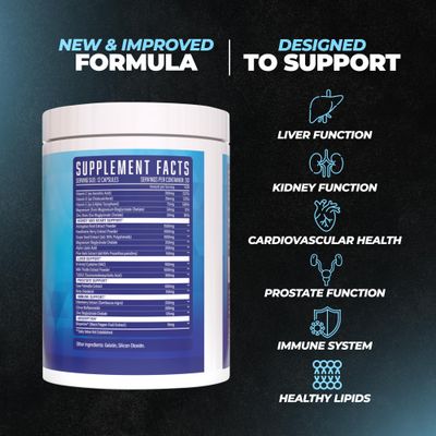 Defend Cycle Support - Most Stacked &amp; Complete Organ Protection, Liver Support, Kidneys, Heart, Prostate &amp; Immune System On Cycle - Contains NAC, TUDCA, Milk Thistle, Astragalus &amp; More 360 Capsules