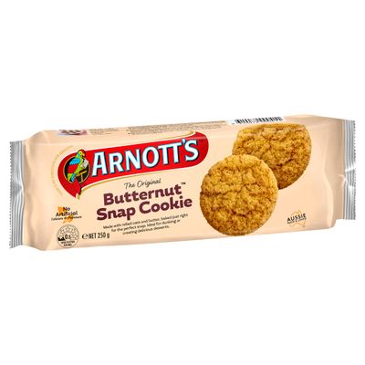 Arnott&#39;s Butternut Snap Cookies 250g