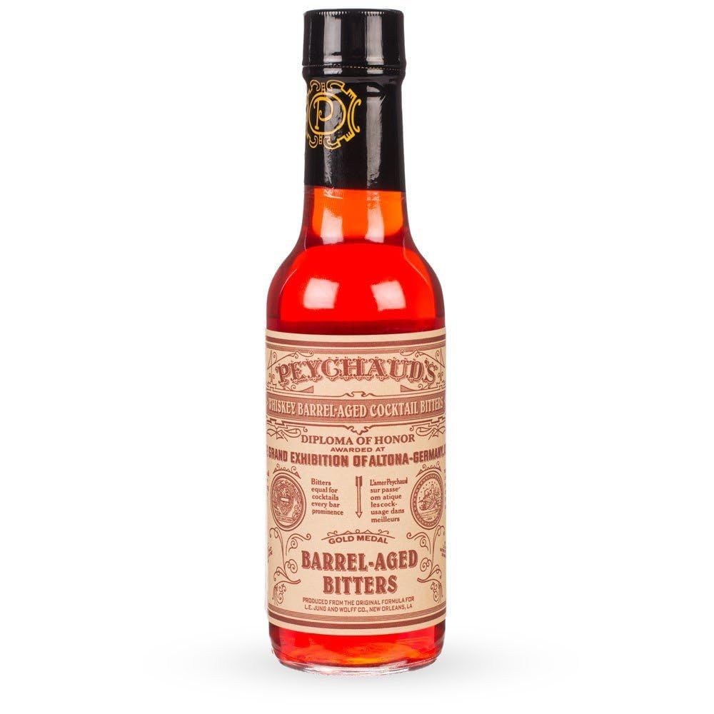 Peychaud&#39;s Whiskey Barrel-Aged Cocktail Bitters - 5 oz