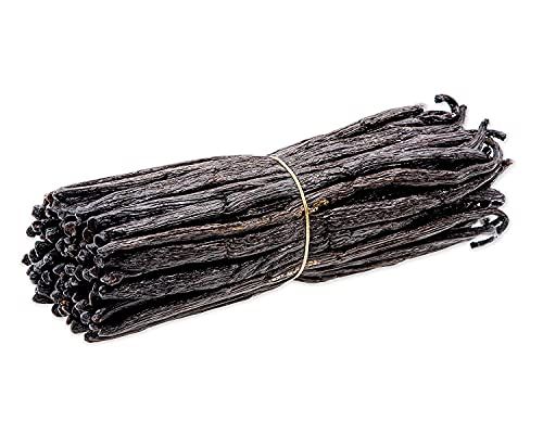 Slofoodgroup - Madagascar Vanilla Beans - Extract Grade B Vanilla Pods - 10 Count - Extraction Grade Bourbon Vanilla Planifolia - For Cooking, Baking, and Vanilla Extract