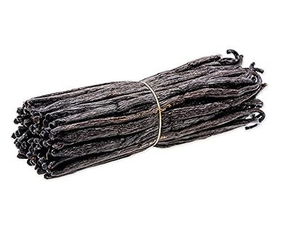 Slofoodgroup - Madagascar Vanilla Beans - Extract Grade B Vanilla Pods - 10 Count - Extraction Grade Bourbon Vanilla Planifolia - For Cooking, Baking, and Vanilla Extract