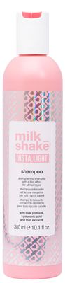 milk_shake Insta.Light Shampoo - Strengthening Shampoo with Filler Effect Leaves Hair Soft and Shiny 10.1 fl oz 300 ml