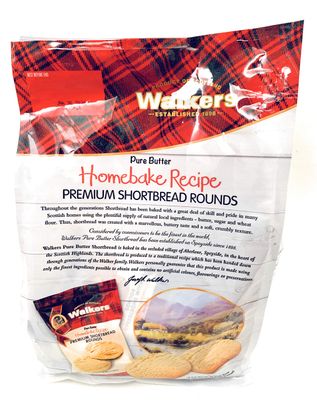 Walkers Premium Shortbread Rounds 24 Snack Packs individually wrapped