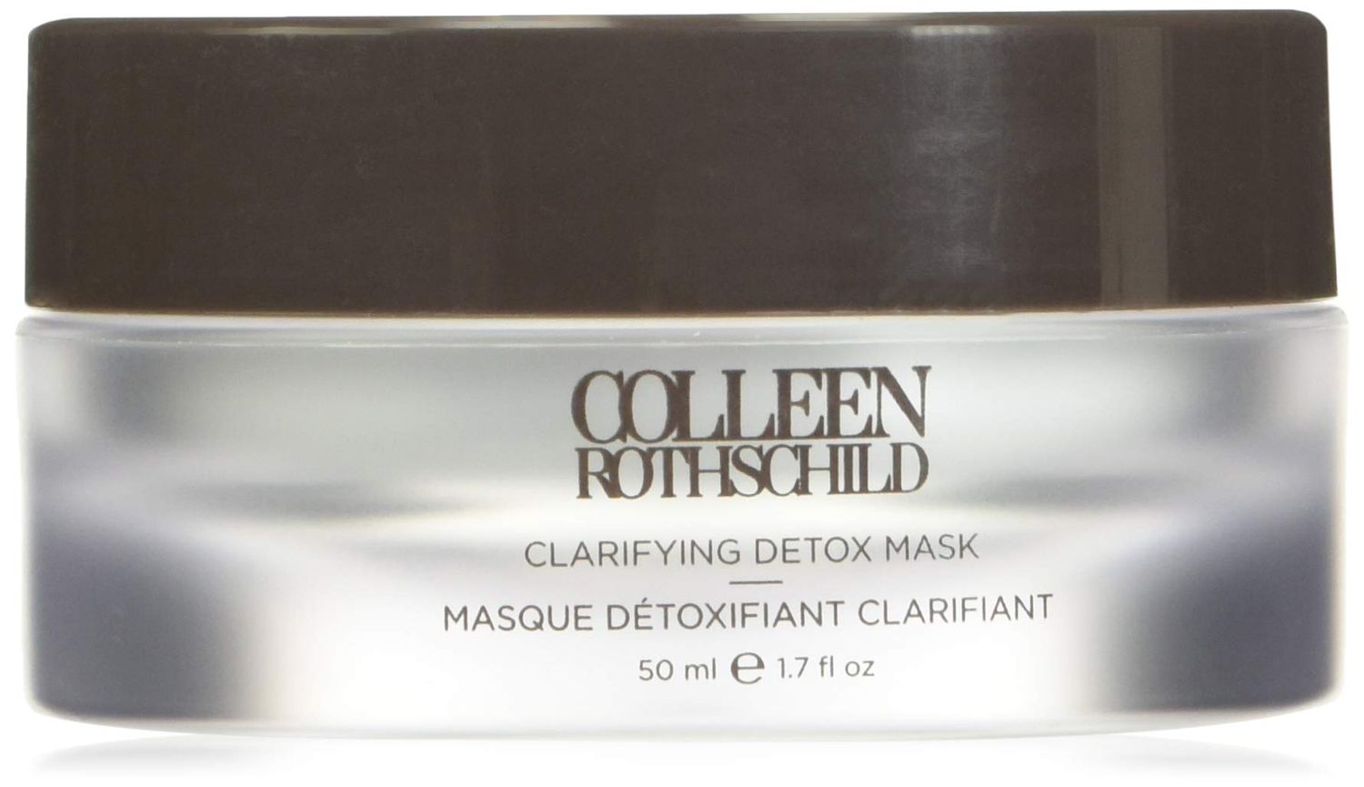 COLLEEN ROTHSCHILD Clarifying Detox Mask Draws Out Pore-Clogging Impurities Promotes Clear Skin Formulated With Charcoal, Vitamin C &amp; Glycolic Acid 1.7 fl oz